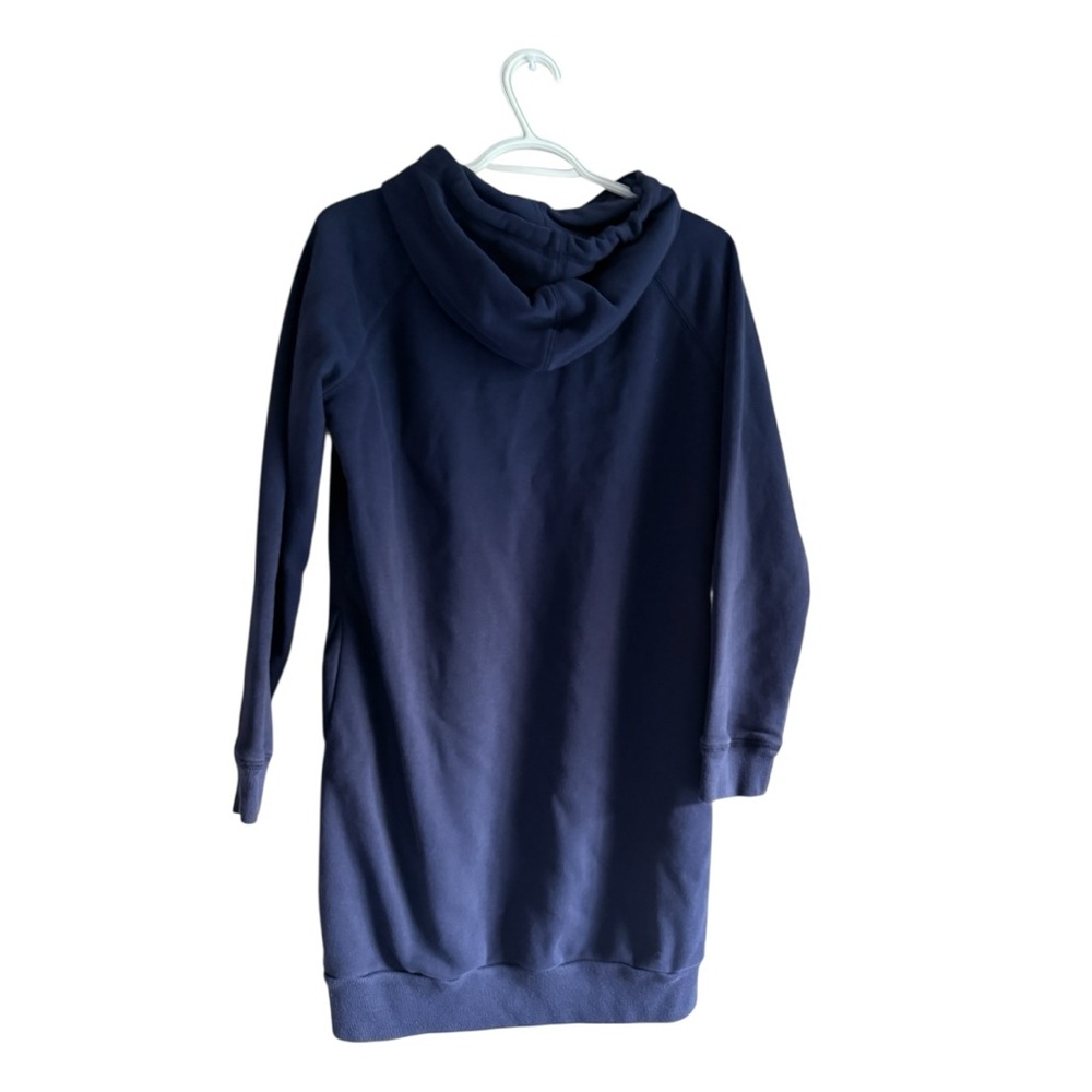Roxy Navy Hoodie Tunic Length Dress/Hoodie, Vintage, Size Medium - Picture 5 of 10
